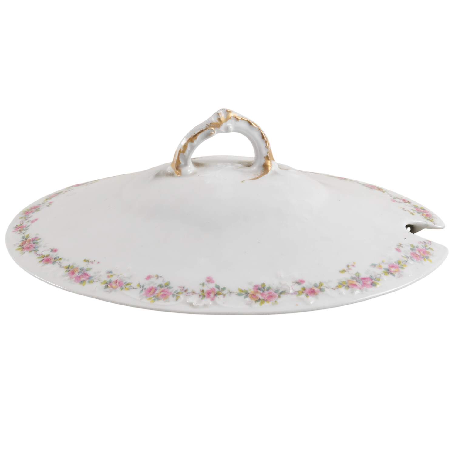 Schleiger 350-7 Lid for Oval Vegetable by Haviland-1