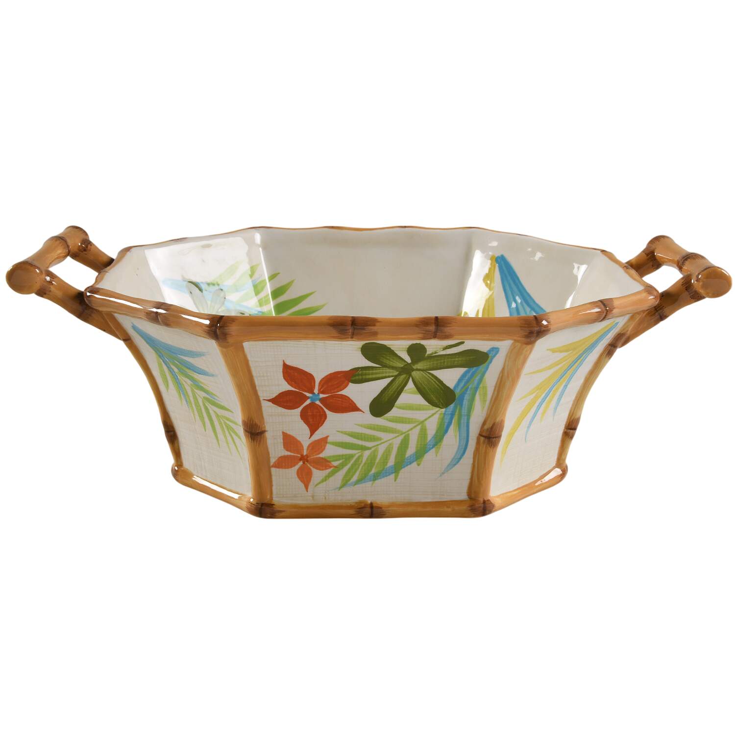 Ipanema 10" Round Handled Bowl by Home-1