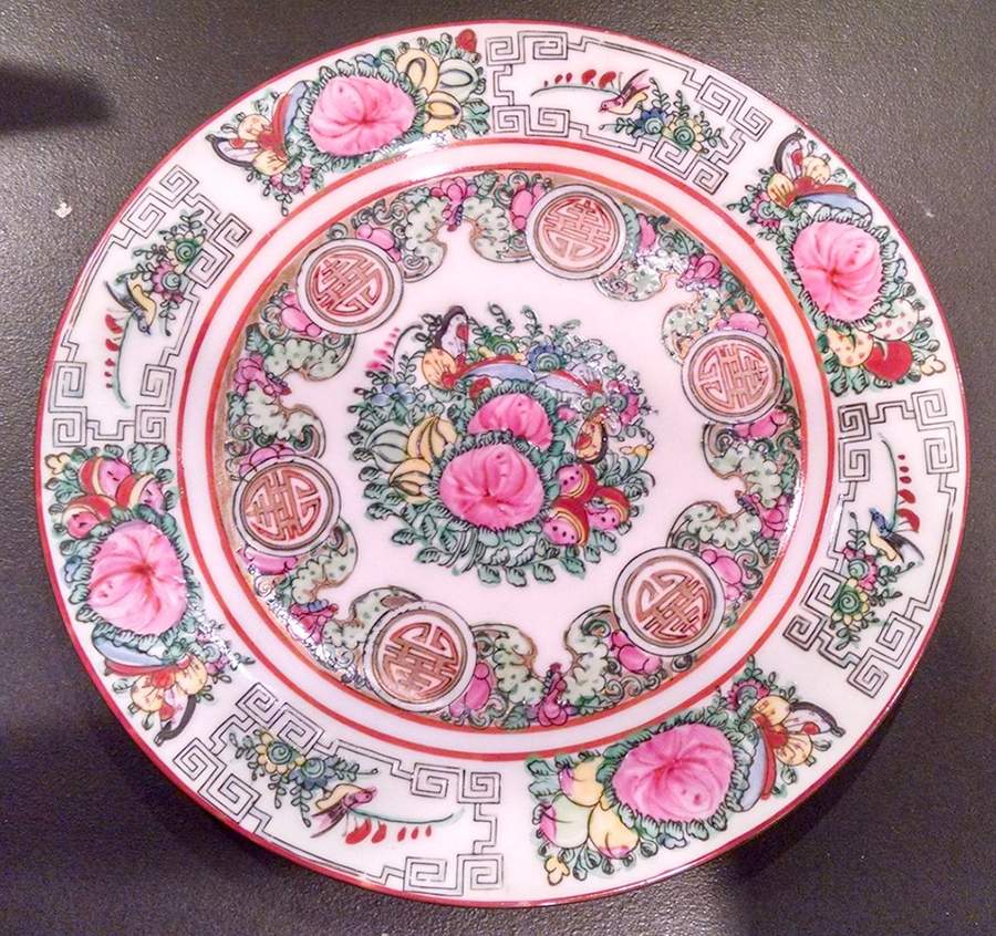 HKO1 Luncheon Plate by Hong Kong-1