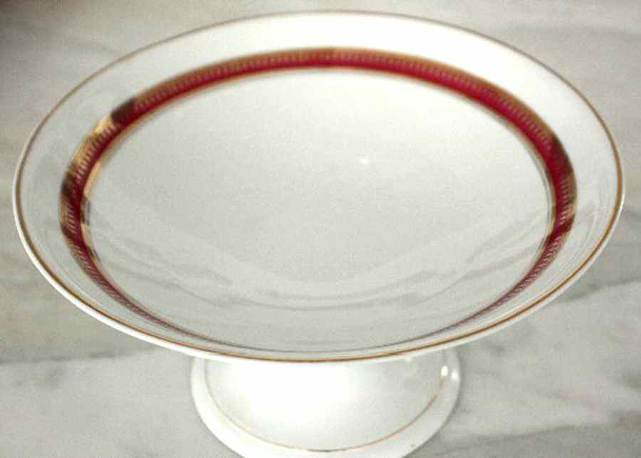 HCZ152 Footed Cake Plate by Haas-Czjzek Coronado-1