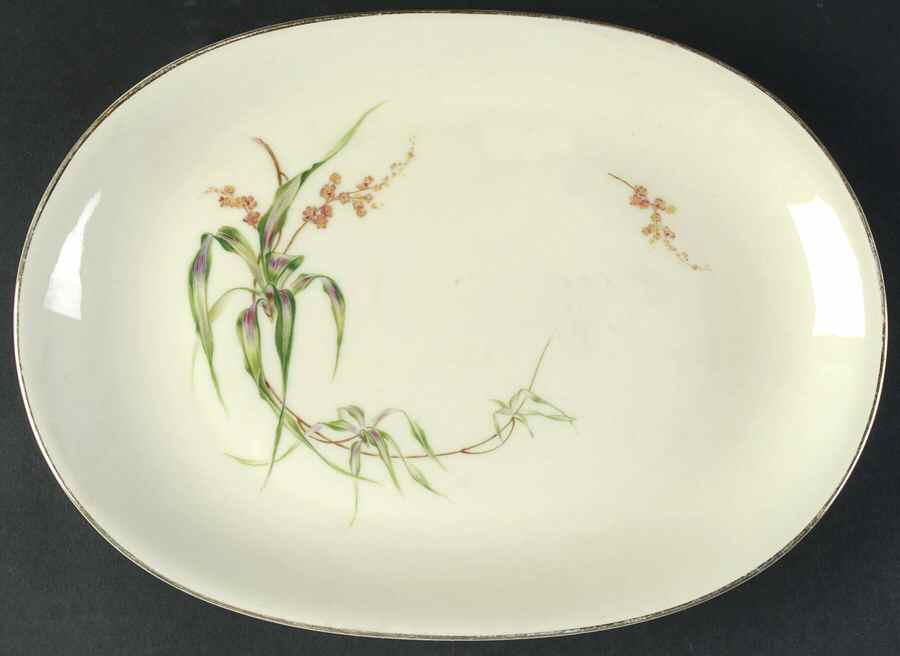 Drazene Ivory 11" Oval Serving Platter by Heinrich - H&C-1