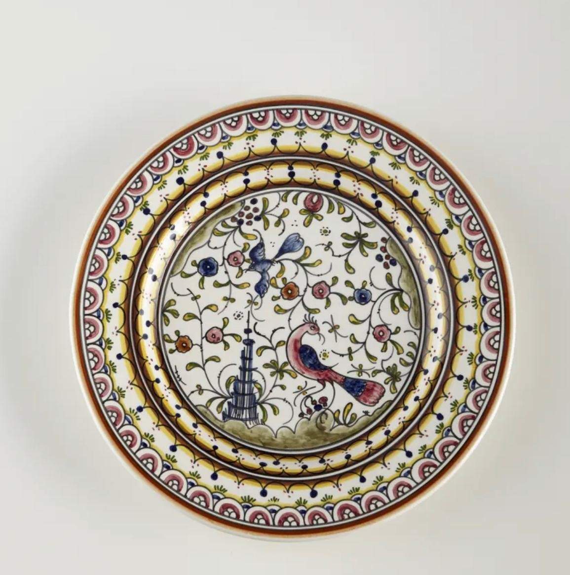 Pavoes Dinner Plate by Horchow-1