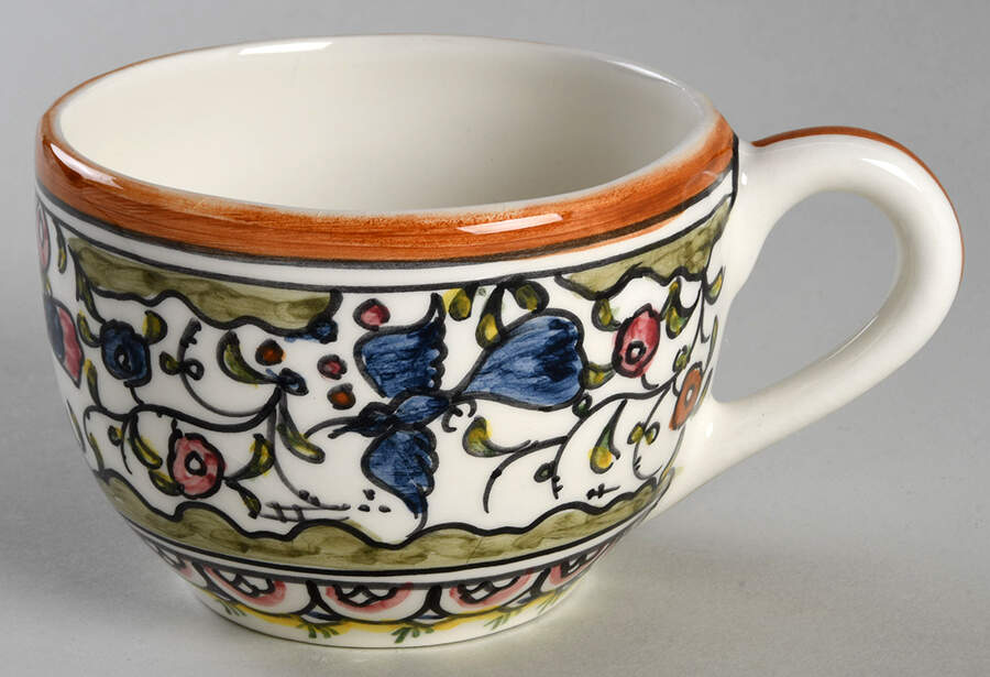 Pavoes Flat Cup by Horchow-1
