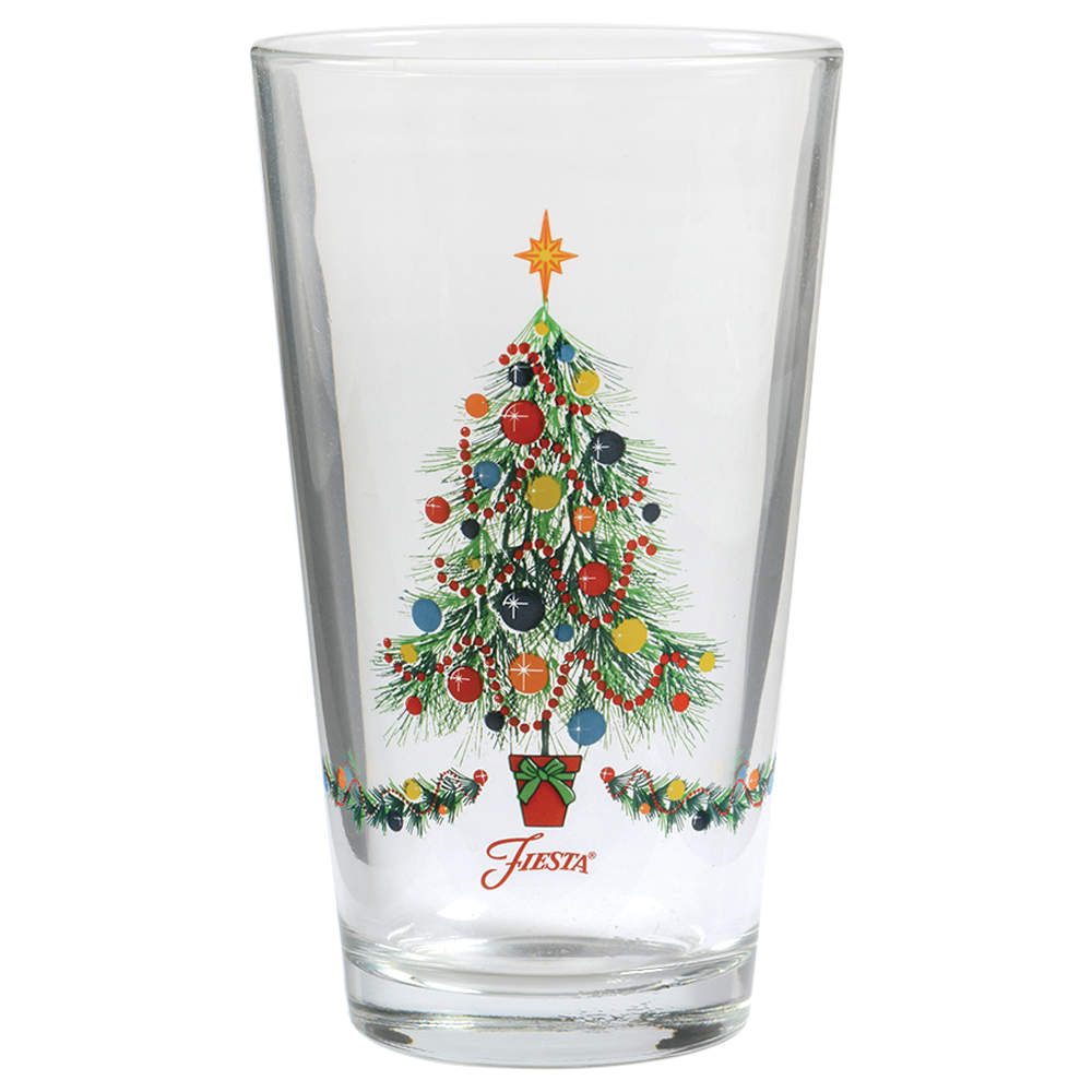 Fiesta Christmas Tree 16 Oz Glassware Tumbler by Fiesta Tableware Company-1