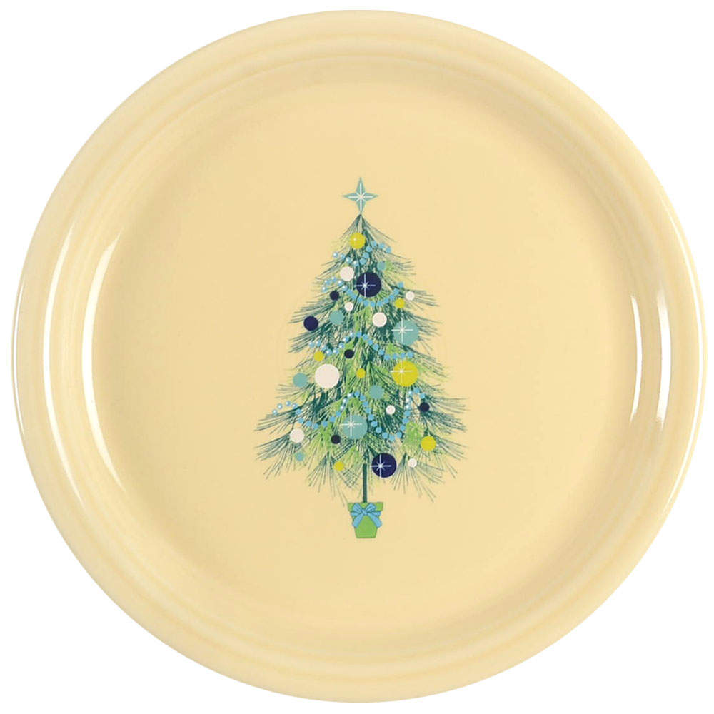 Fiesta Christmas Tree 9" Round Buffet Plate by Fiesta Tableware Company-1