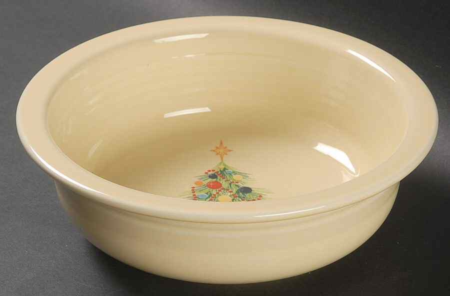Fiesta Christmas Tree 8" Round Vegetable Bowl by Fiesta Tableware Company-1