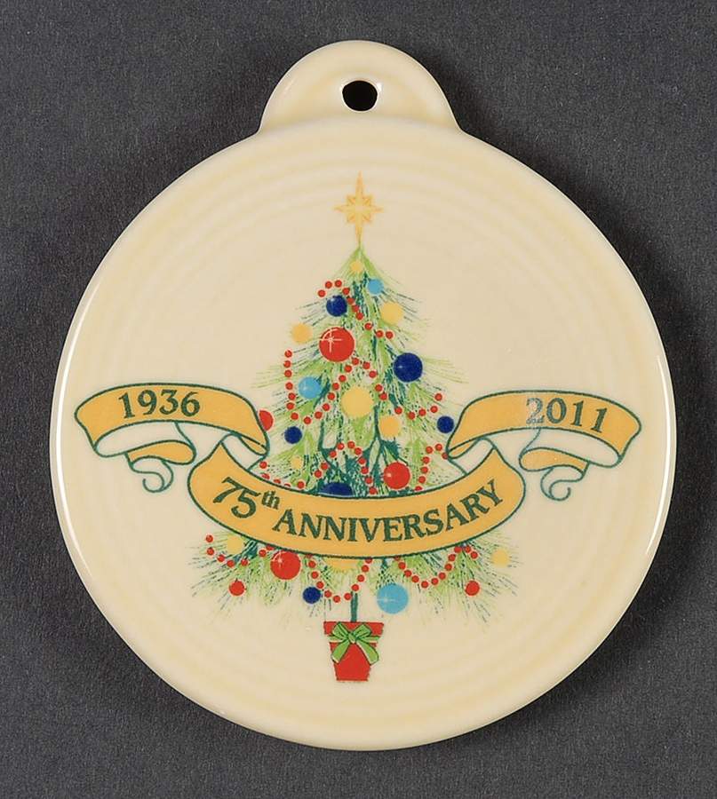 Fiesta Christmas Tree 75th Anniversary Ornament by Fiesta Tableware Company-1