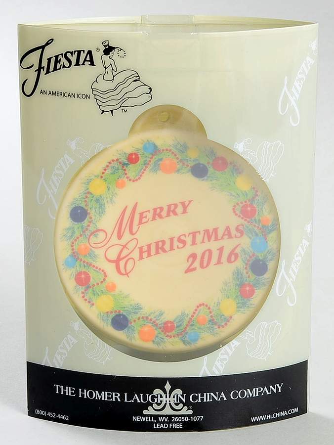 Fiesta Christmas Tree 2016 Annual Ornament by Fiesta Tableware Company-1