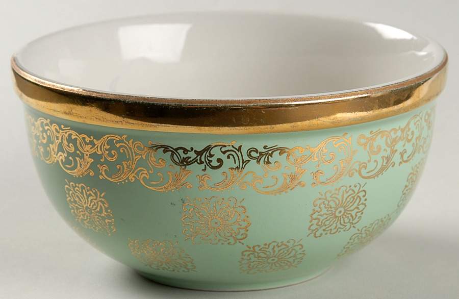 Gold Label Kitchenware Medallion 6" Thick Rim Bowl by Hall-1