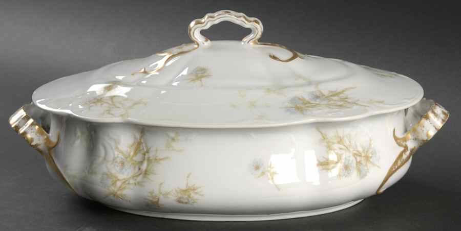 Schleiger 457-5 Oval Covered Vegetable by Haviland-1