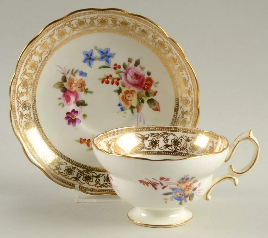 12673 Footed Cup & Saucer Set by Hammersley-1