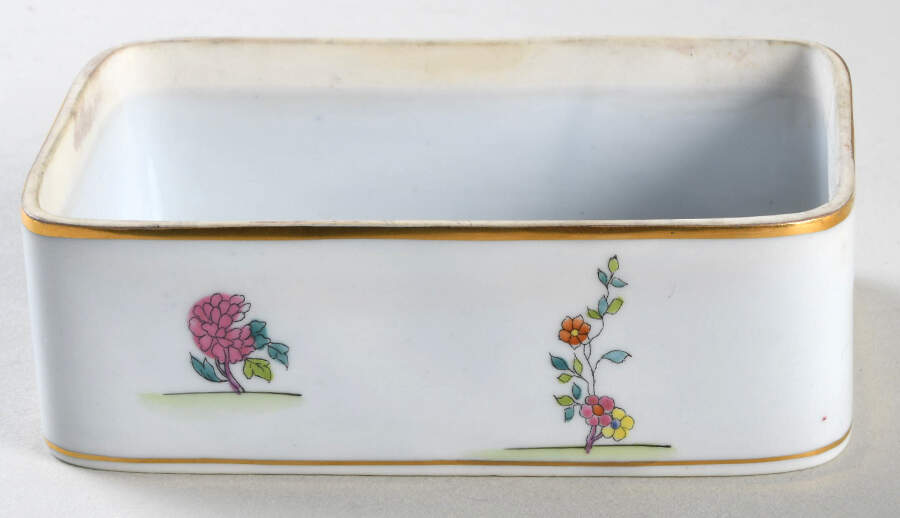Csung Vert 5" Rectangular Box-No Lid by Herend-1