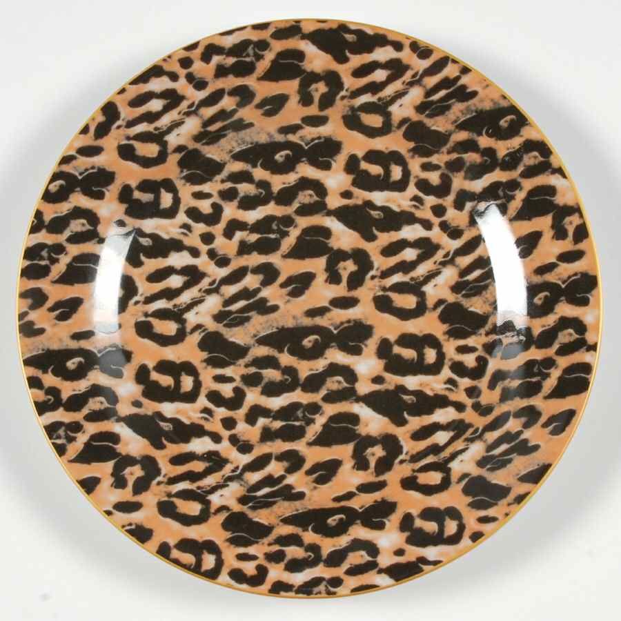 Leopard Skin Dessert/Pie Plate by Home Essentials-1