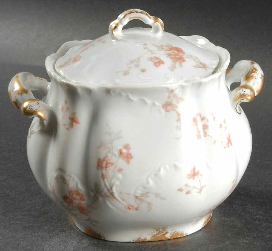 Schleiger 670-10 Sugar Bowl & Lid by Haviland-1