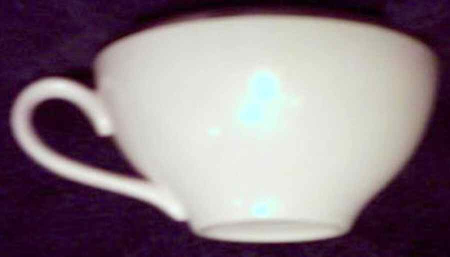 White Holiday Flat Cup by Holiday Heirloom-1