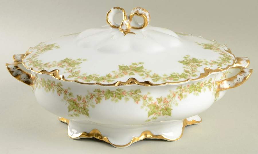 H4003 Round Covered Vegetable by Haviland-1