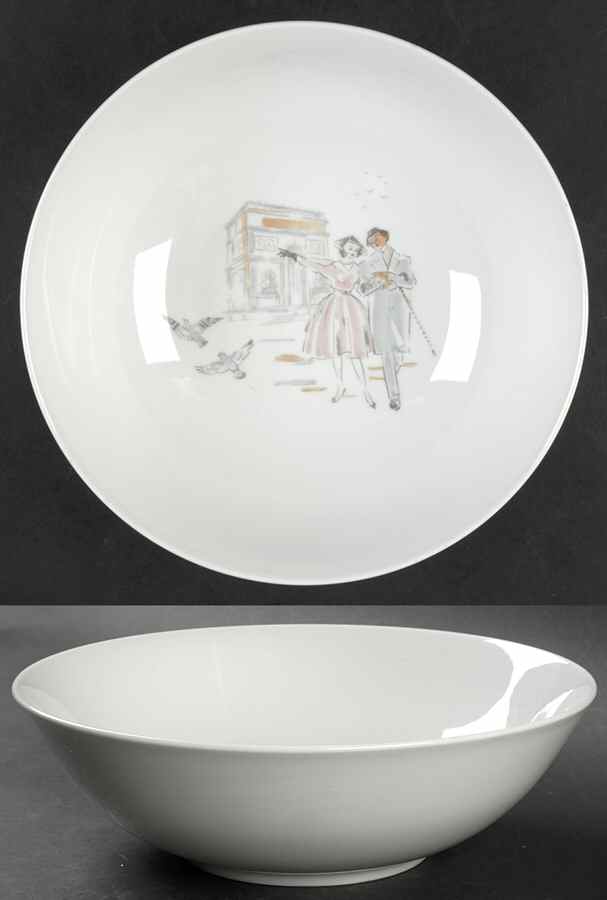 HUT1946 9" Round Vegetable Bowl by Hutschenreuther-1