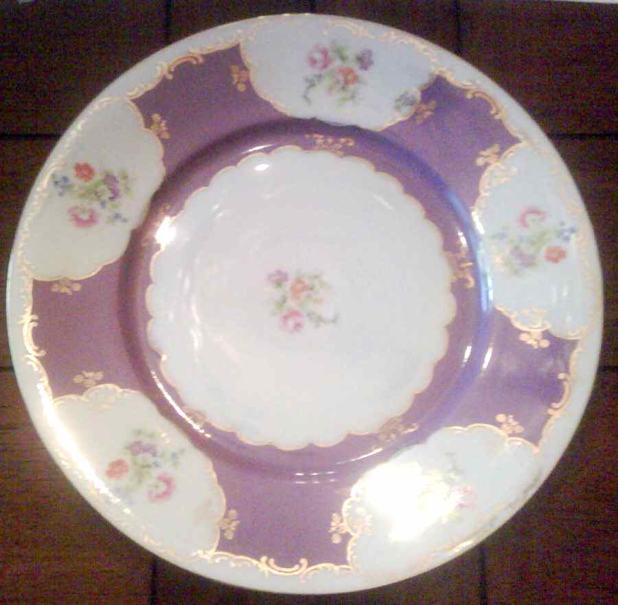 HWC43 Dinner Plate by HW (Germany, Czech)-1