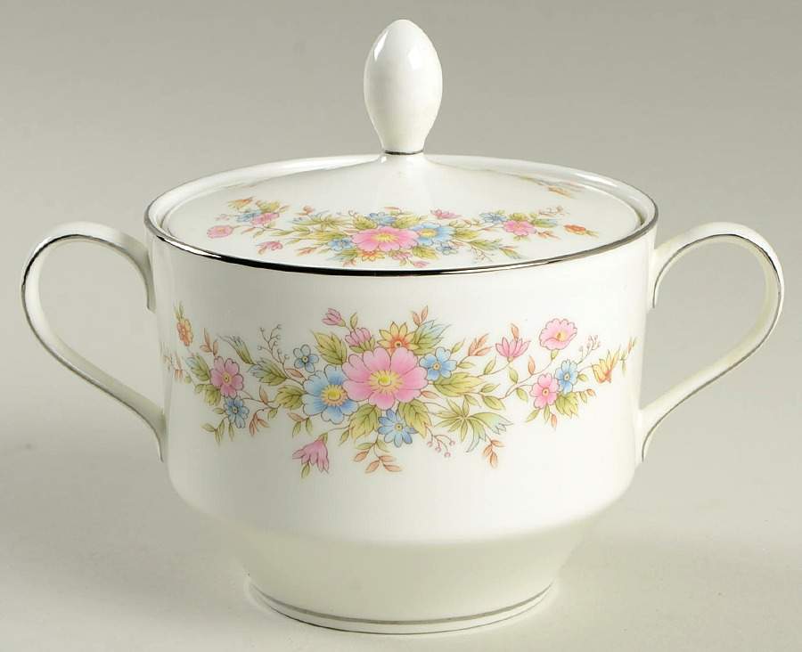 Flora Sugar Bowl & Lid by Hallmark-1