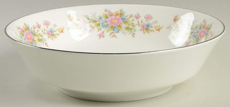 Flora 8" Round Vegetable Bowl by Hallmark-1