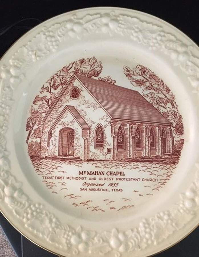 Church Plates (Various Shapes) Dinner Plate by Homer Laughlin -1