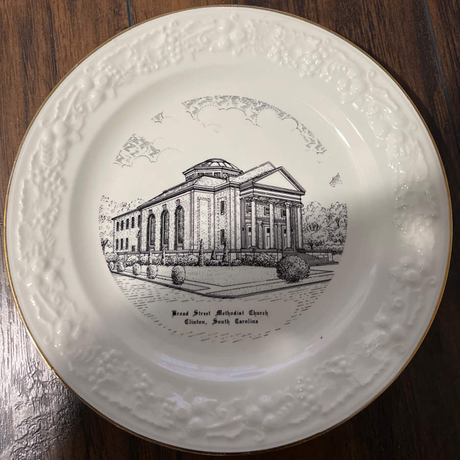 Church Plates (Various Shapes) Dinner Plate by Homer Laughlin -1