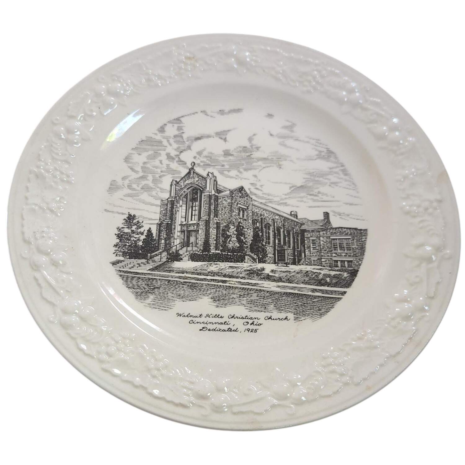Church Plates (Various Shapes) Dinner Plate by Homer Laughlin -1