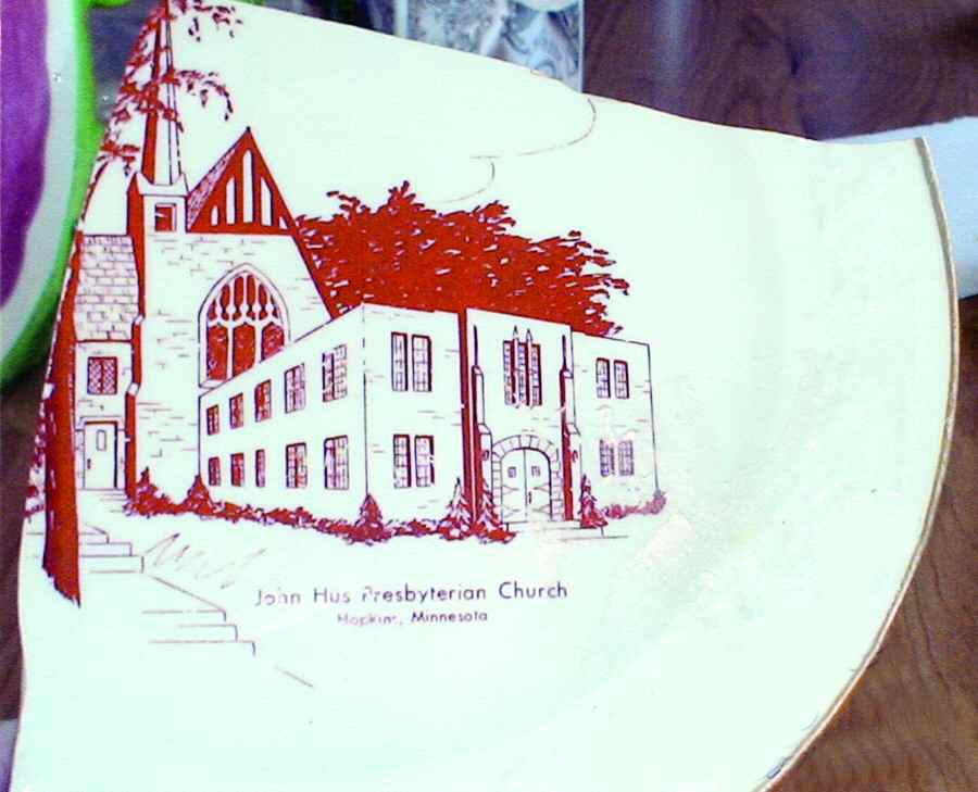 Church Plates (Various Shapes) Dinner Plate by Homer Laughlin -1