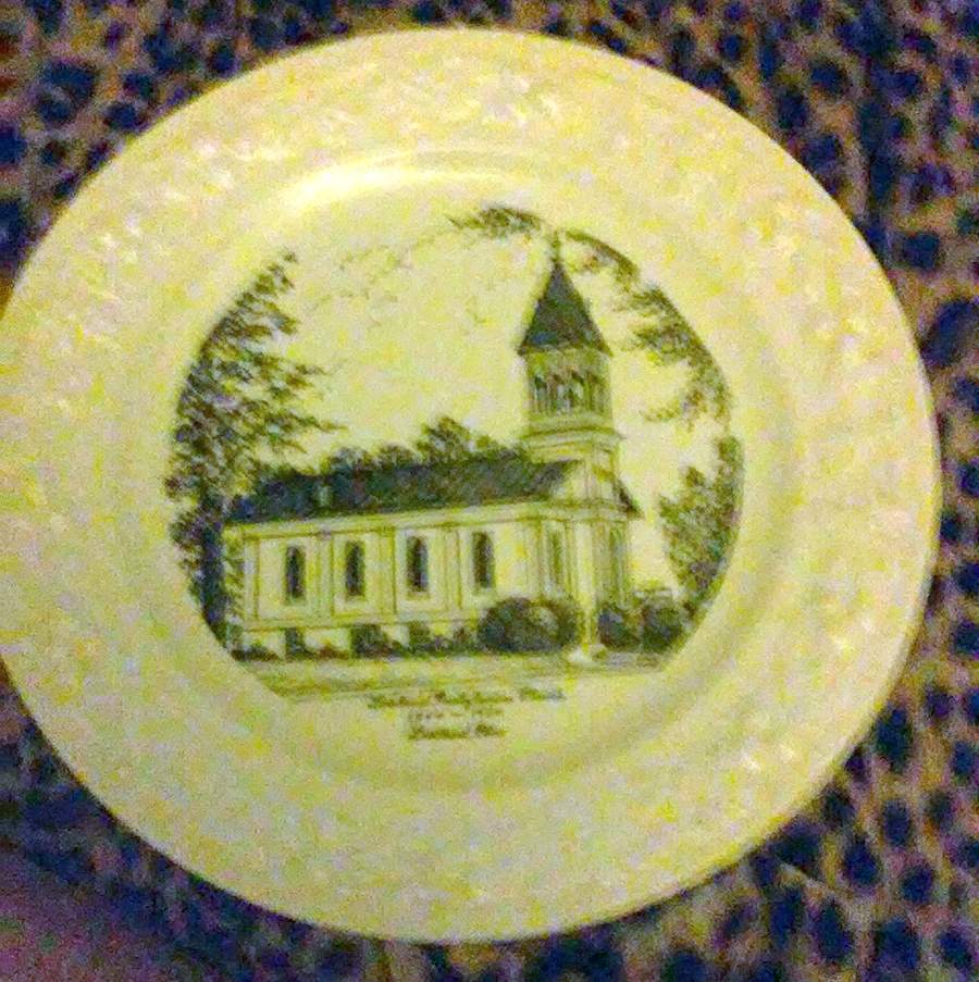 Church Plates (Various Shapes) Dinner Plate by Homer Laughlin -1
