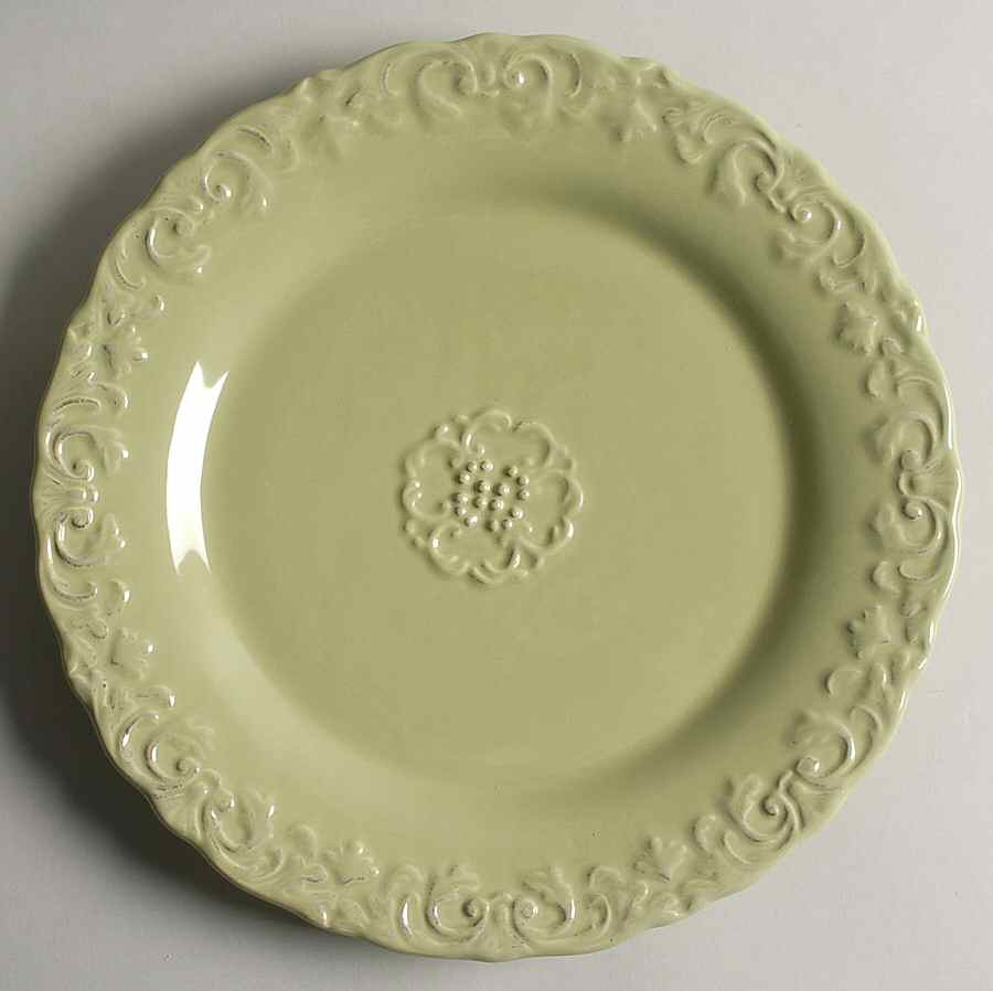 Madison Collection Antique Green Dinner Plate by Home Essentials-1