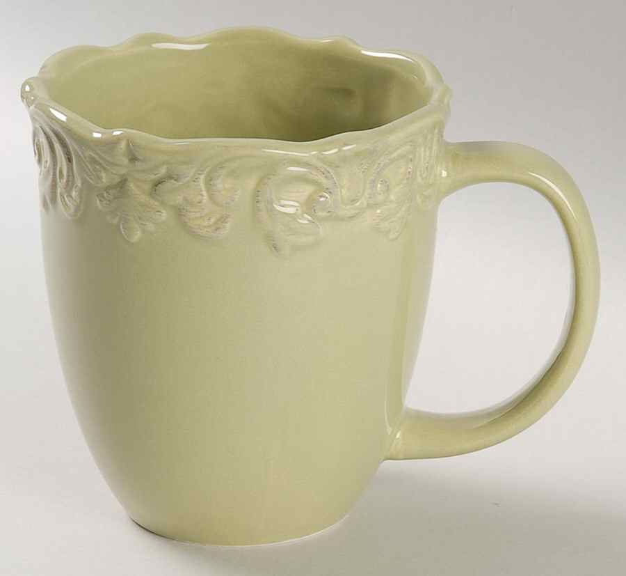 Madison Collection Antique Green Mug by Home Essentials-1