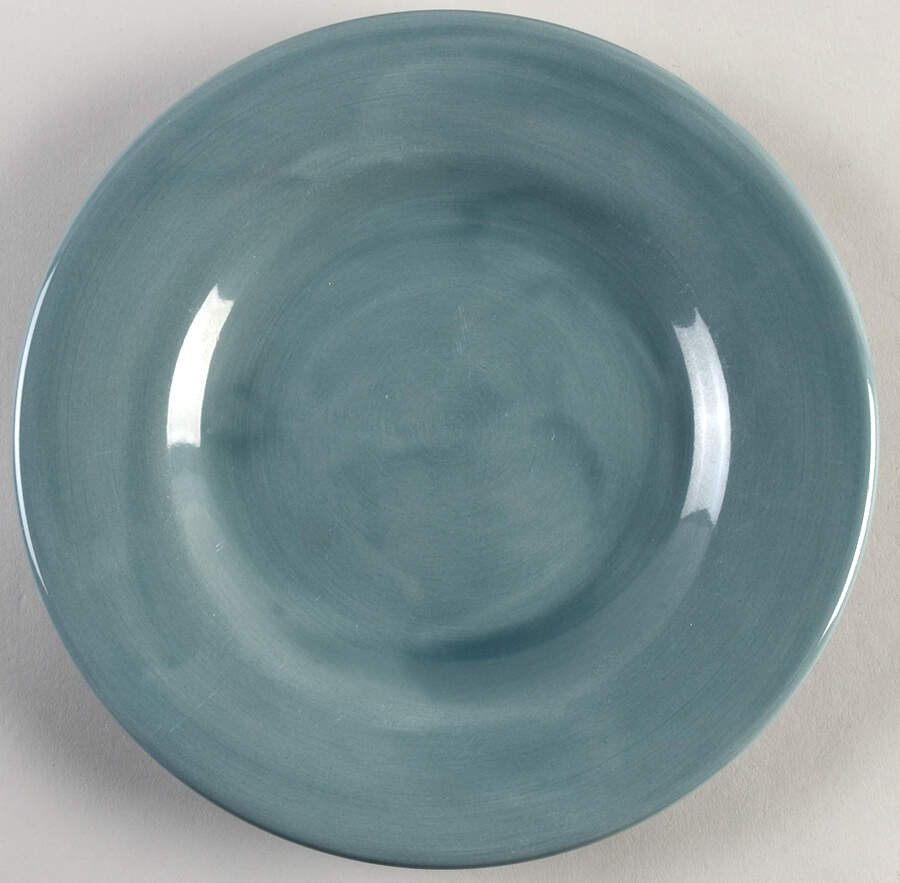 American Simplicity Gray Green Salad Plate by Home-1