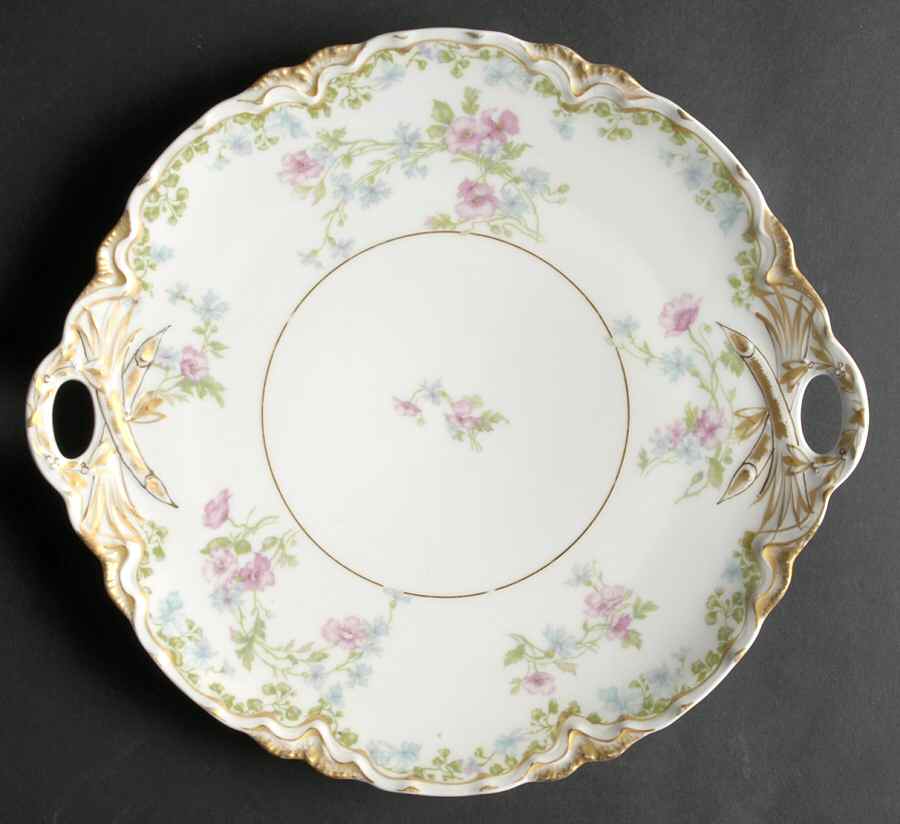 Schleiger 1168-5 Handled Cake Plate by Haviland-1