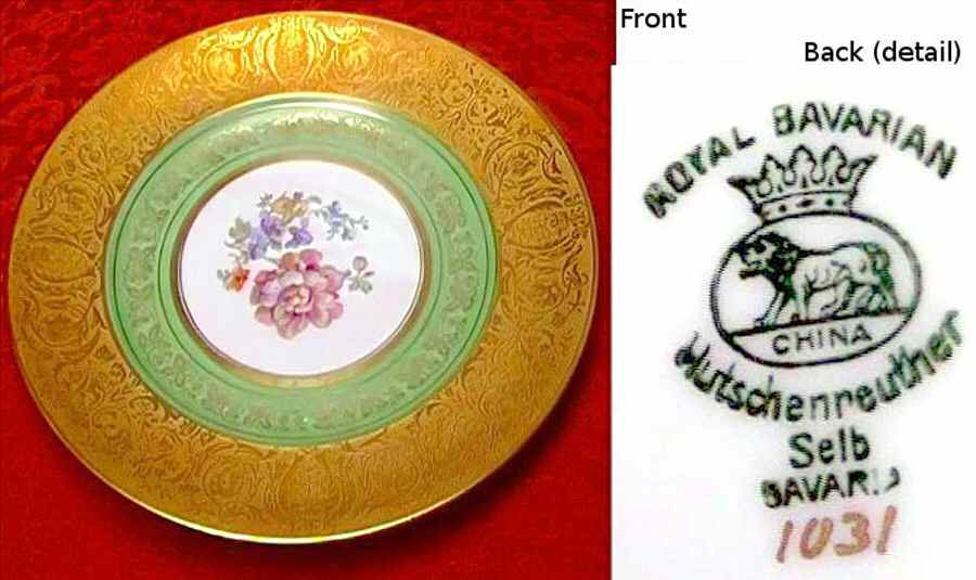 1031 Dinner Plate by Hutschenreuther-1
