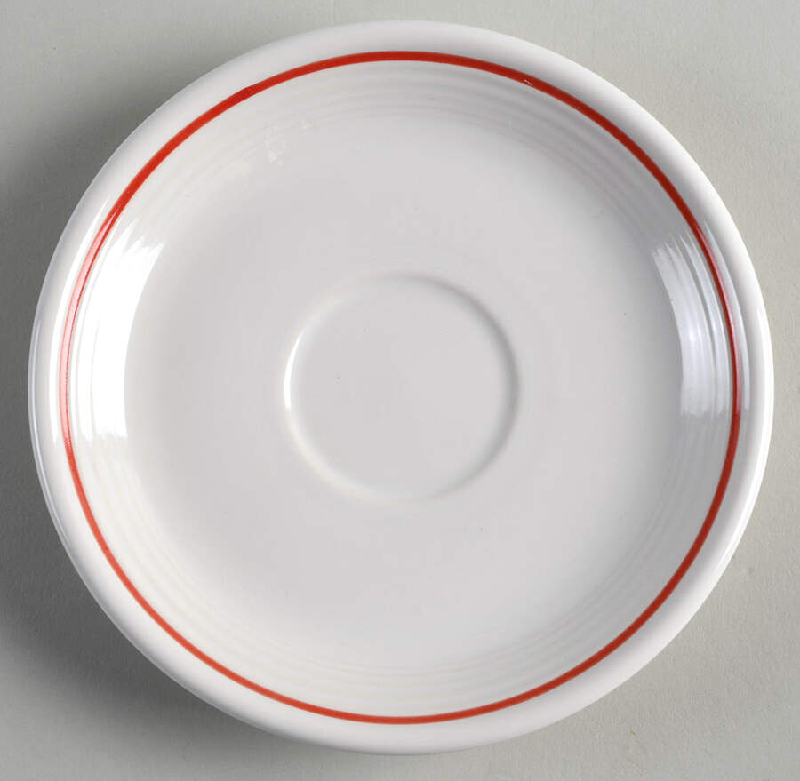 Holiday Fiesta (No Ribbon) Saucer by Homer Laughlin -1