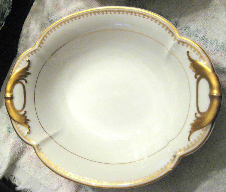 Schleiger 1002-2 10" Oval Vegetable Bowl by Haviland-1