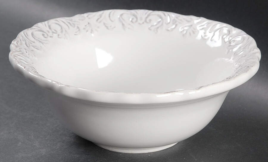 Madison Collection Antique White Coupe Soup Bowl by Home Essentials-1
