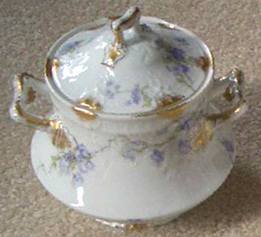 Schleiger 248-16 Sugar Bowl & Lid by Haviland-1