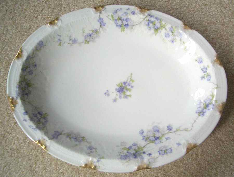 Schleiger 248-16 11" Oval Vegetable Bowl by Haviland-1