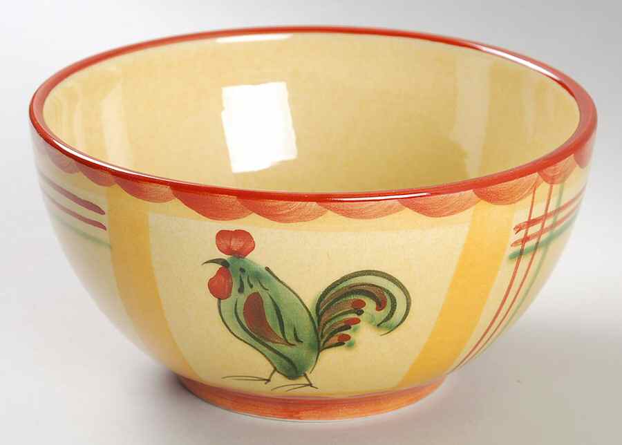 Rooster Soup/Cereal Bowl by Euro Ceramica-1