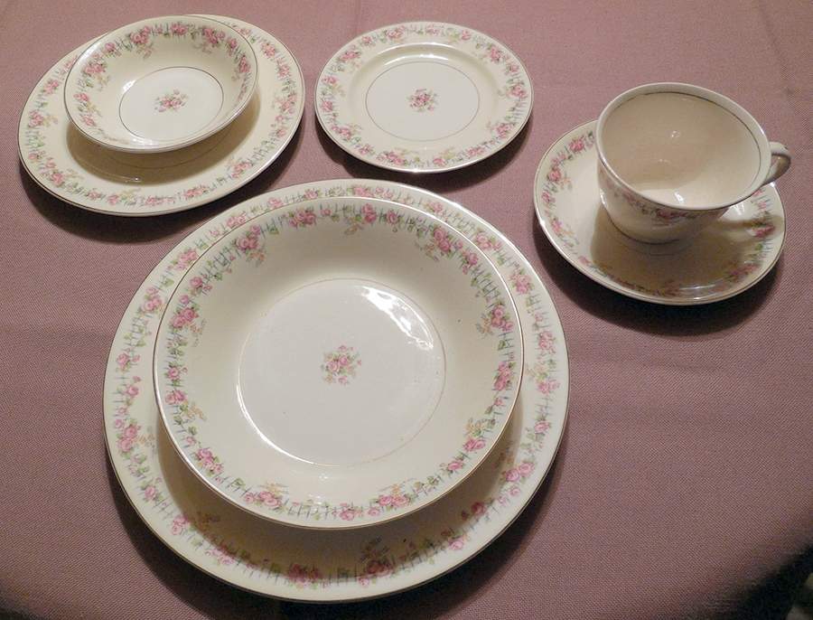 1780 Coupe Soup Bowl by Harker-1
