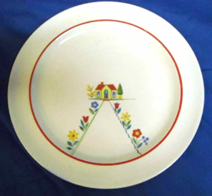 Honeymoon Cottage Dinner Plate by Harker-1