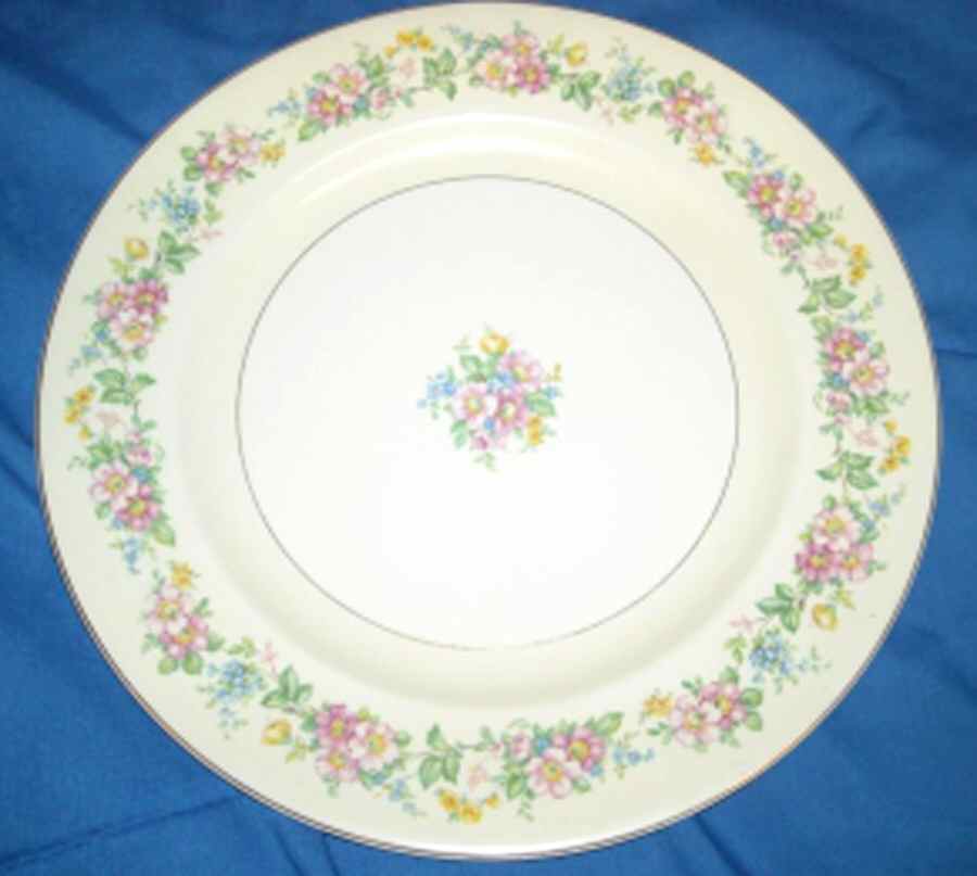 1857 Dinner Plate by Harker-1