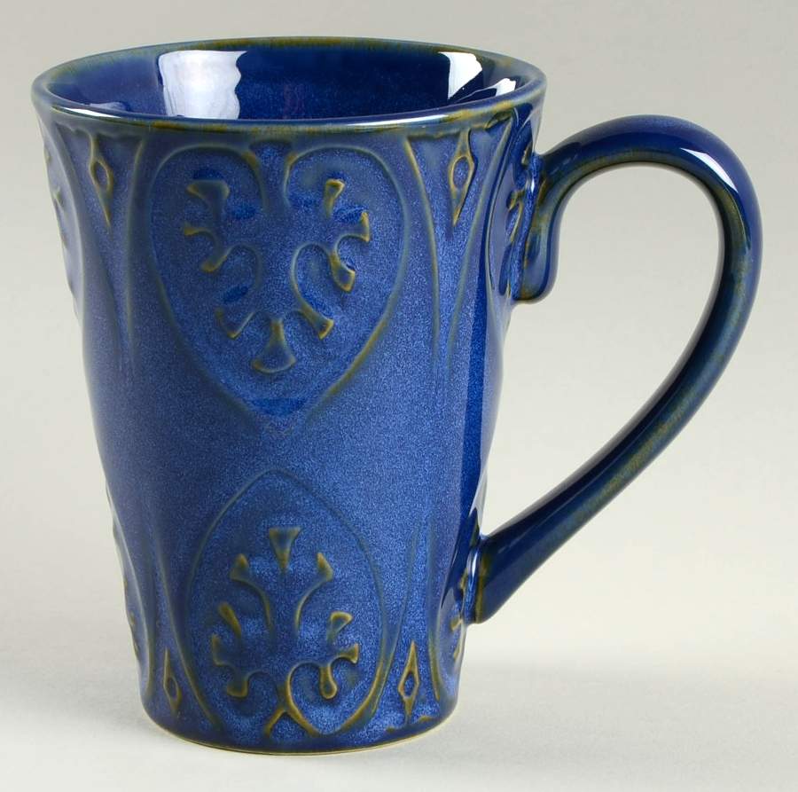 Santorini Blue Mug by Homestudio-1