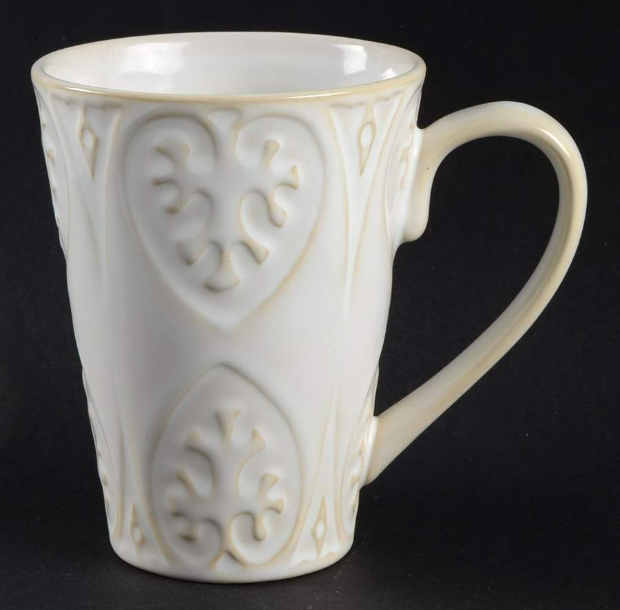 Santorini Cream Mug by Homestudio-1