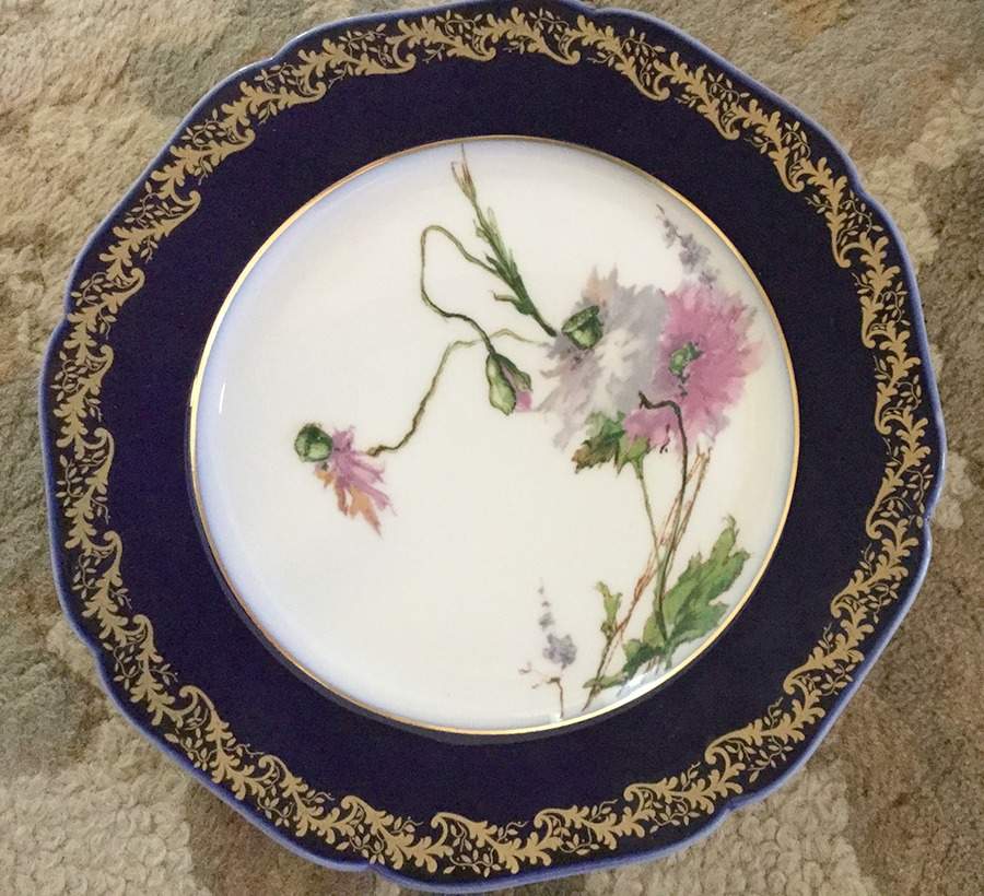 H4042 Luncheon Plate by Haviland-1