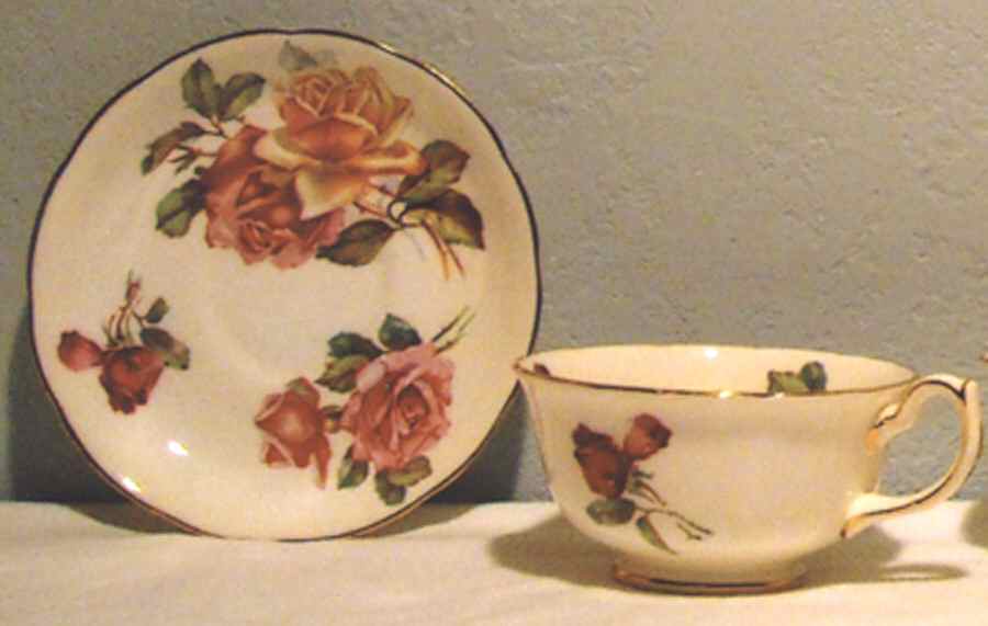 133 Footed Cup & Saucer Set by Hammersley-1