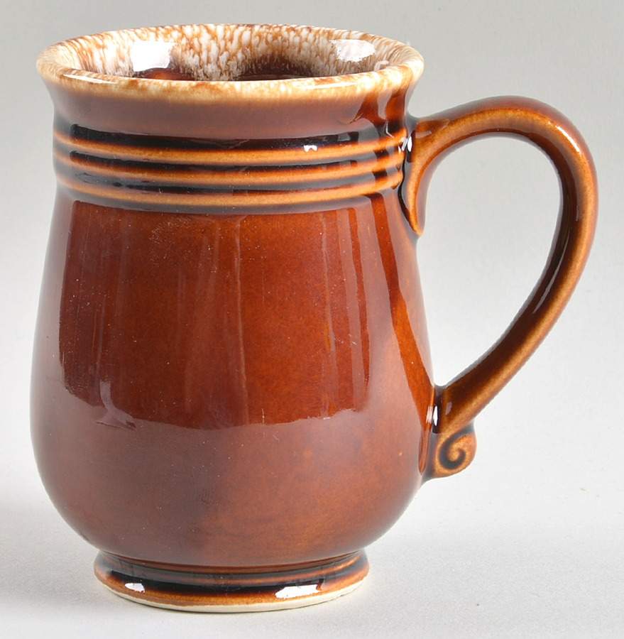 Brown Ring Mug by Hull-1