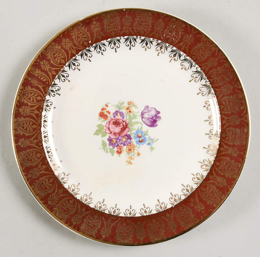 HLC3835 Salad Plate by Homer Laughlin -1