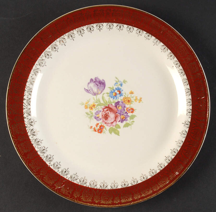 HLC3835 Luncheon Plate by Homer Laughlin -1